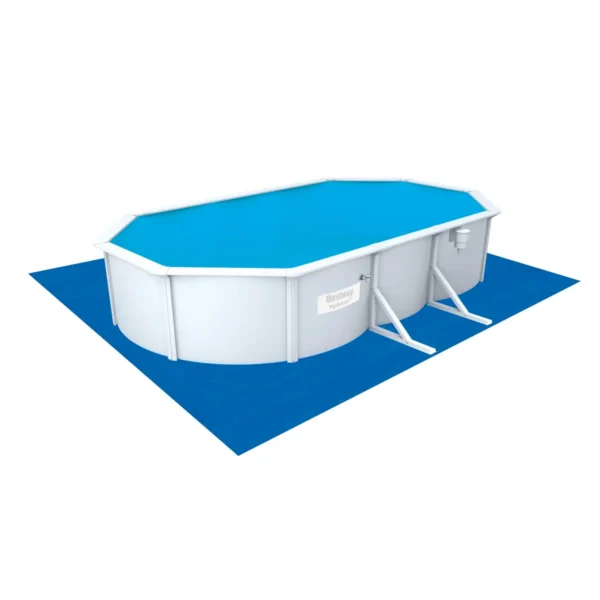 Bestway Hydrium Oval 6.10m x 3.60m x 1.20m, Grey/Blue