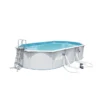 Bestway Hydrium Oval 6.10m x 3.60m x 1.20m, Grey/Blue