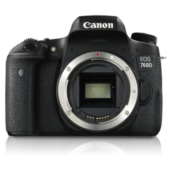 Canon EOS 760D SLR Camera Body 24.2 MP CMOS 6000 x 4000 pixels Black