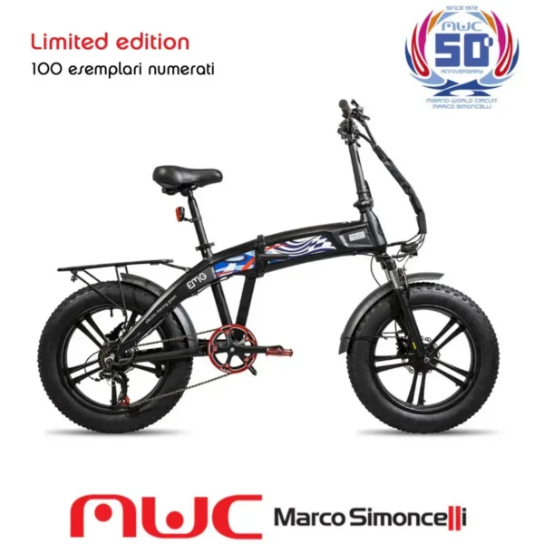 EMG Bomber X MWC Black, Blue, Red, White Aluminium One Size 50.8 cm (20″) 30 kg