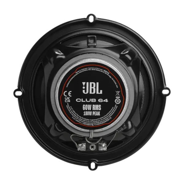 JBL Club 64 car speaker Round 2-way 180 W 2 pc(s)