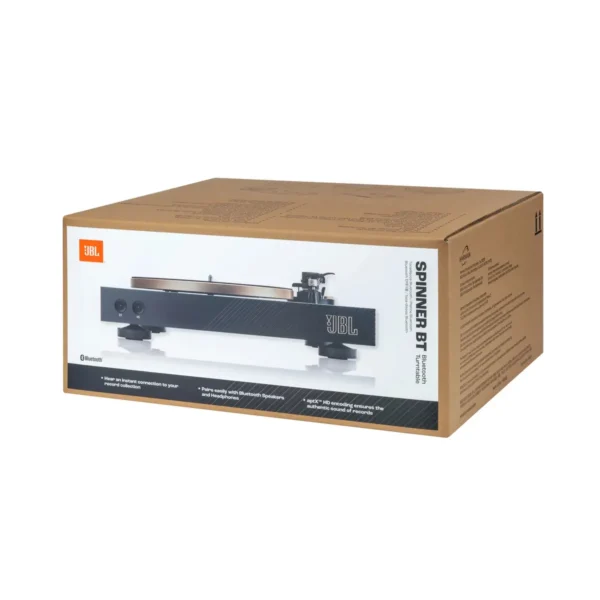 JBL Spinner BT Belt-drive audio turntable Black, Gold
