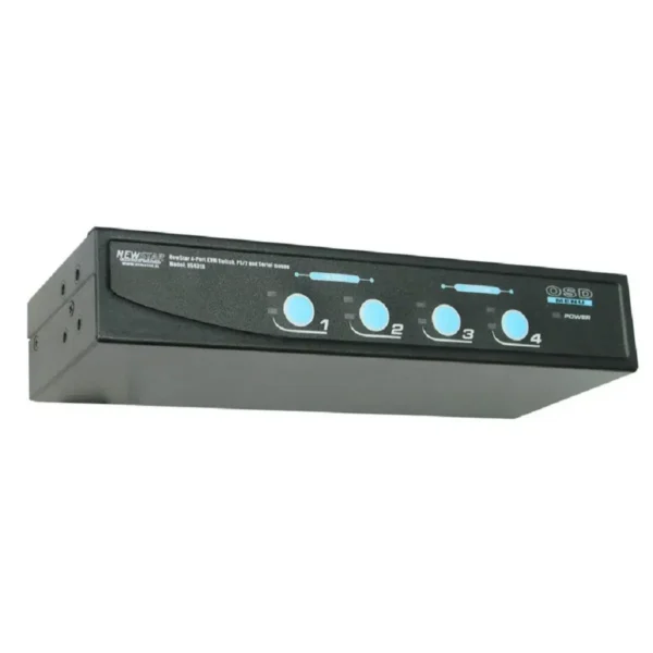 Neomounts KVM switch, 4-port, PS/2, OSD