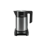Bosch TWK7203GB electric kettle 1.7 L 3000 W Black, Stainless steel