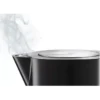 Bosch TWK7203GB electric kettle 1.7 L 3000 W Black, Stainless steel