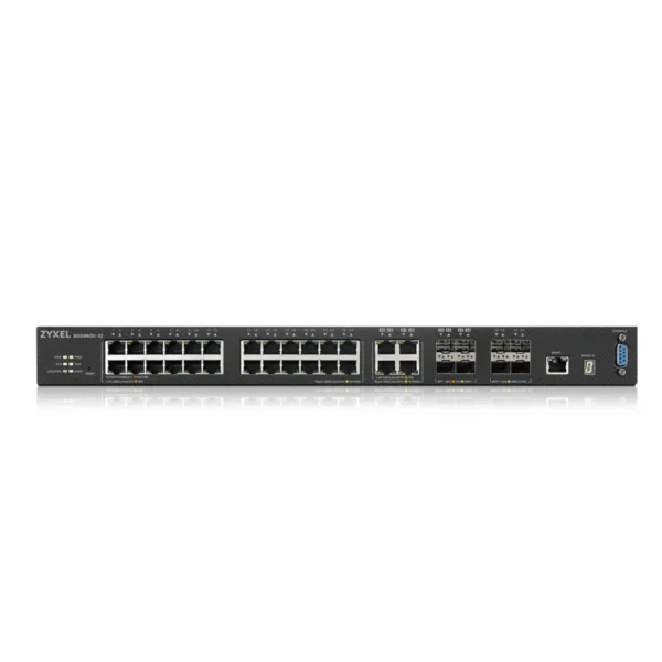 Zyxel XGS4600-32 network switch Managed L3 Gigabit Ethernet (10/100/1000) 1U Black