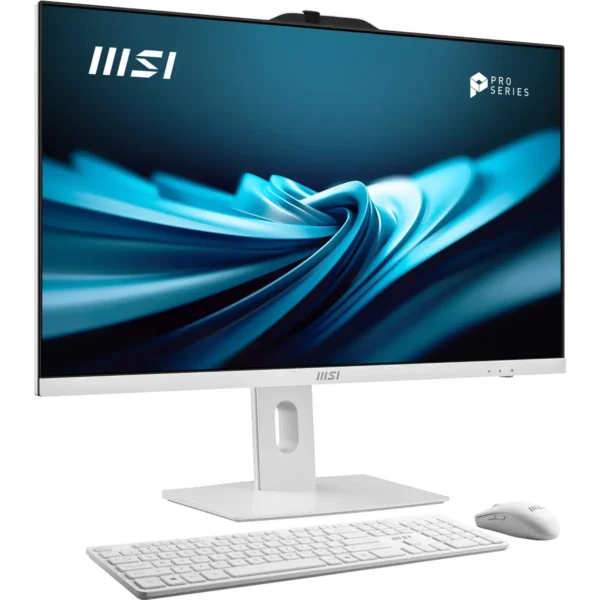 MSI Pro AP272P 14M-652FR All-in-One PC/workstation Intel® Core™ i7 i7-14700 68.6 cm (27″) 1920 x 1080 pixels 16 GB DDR4-SDRAM 1 TB SSD Windows 11 Pro Wi-Fi 6E (802.11ax) White