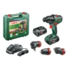 Bosch AdvancedImpact 18 Cordless Hammer Drill + 2 batteries