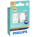 Philips 4114AULAX2 car light bulb P27/7 LED