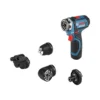 Bosch GSR 12V-15 FC Professional Keyless 600 g Black, Blue