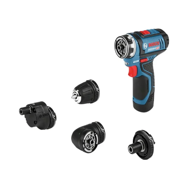 Bosch GSR 12V-15 FC Professional Keyless 600 g Black, Blue