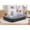 Bestway Tritech Air Mattress Queen with Built-in AC Pump and Antimicrobial Coating 2.03 m x 1.52 m x 46 cm