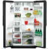 Whirlpool WSX5172 N side-by-side refrigerator Freestanding 550 L Black