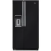 Whirlpool WSX5172 N side-by-side refrigerator Freestanding 550 L Black