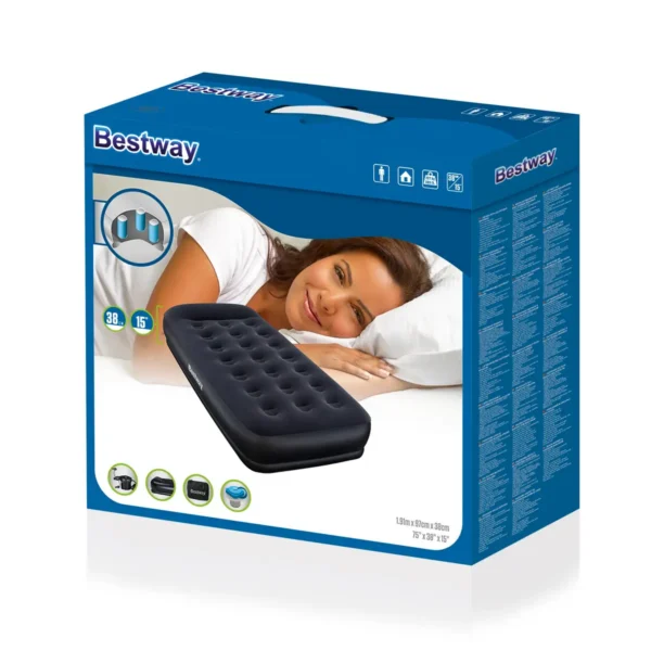Bestway Restaira Air Bed with AC Air Pump / Single