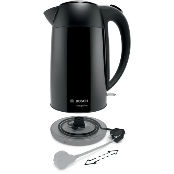 Bosch TWK3P423GB electric kettle 1.7 L 3000 W Black