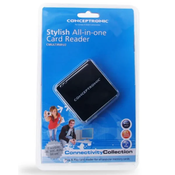 Conceptronic USB 2.0 All in One memory card reader/writer