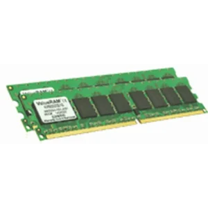 Kingston Technology ValueRAM 2GB 400MHz DDR2 ECC Registered CL3 DIMM (Kit of 2) Dual Rank, x8 memory module 1 GB