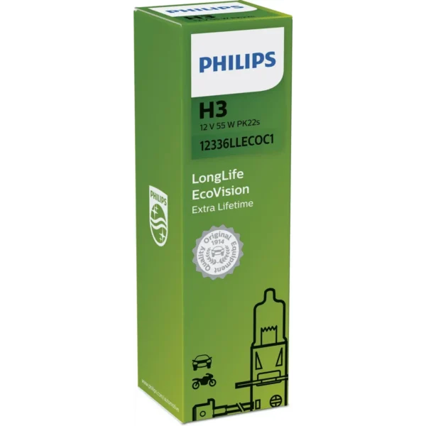 Philips LongLife EcoVision 12336LLECOC1 Longer Lifetime