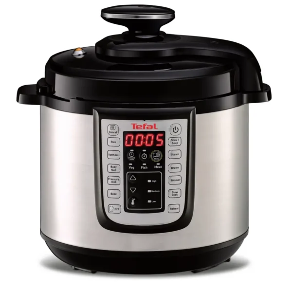 Tefal FAST & DELICIOUS CY505E 6 L Black, Stainless steel 1100 W