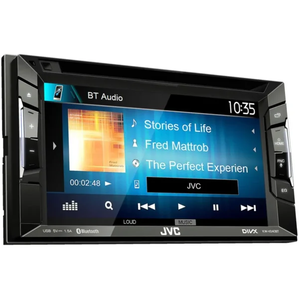 JVC KW-V240BT car media receiver Black 50 W Bluetooth