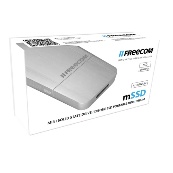 Freecom 56314 external solid state drive 256 GB USB 3.2 Gen 1 (3.1 Gen 1) Silver