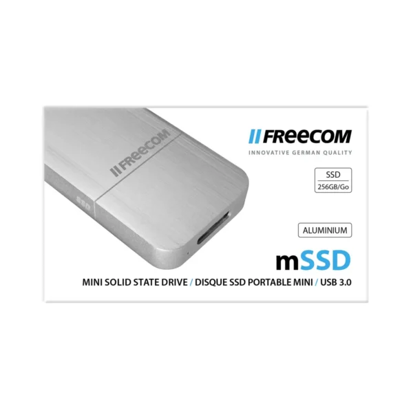 Freecom 56314 external solid state drive 256 GB USB 3.2 Gen 1 (3.1 Gen 1) Silver