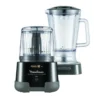 Moulinex DP815855 electric food chopper 1000 W Black, Transparent