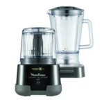 Moulinex DP815855 electric food chopper 1000 W Black, Transparent