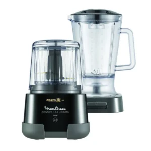Moulinex DP815855 electric food chopper 1000 W Black, Transparent