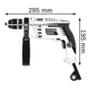 Bosch GSB 1600 RE 3000 RPM 1.9 kg