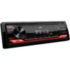 JVC KD-X172DB car media receiver Black, Red 350 W