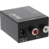 InLine Audio converter Analog to Digital, in 2x RCA stereo, out Toslink or RCA