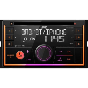JVC KW-DB95BT Black 200 W Bluetooth