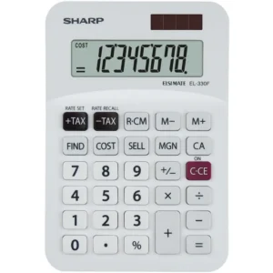 Sharp EL-330FB calculator Pocket Financial White