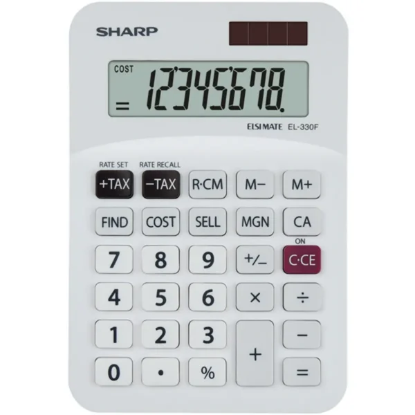 Sharp EL-330FB calculator Pocket Financial White