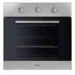 Whirlpool AKP 444/IX 56 L Black, Stainless steel