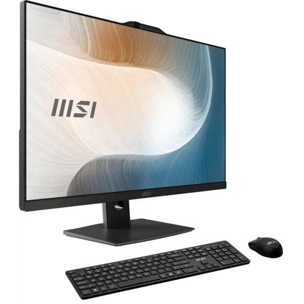 MSI Modern AM272P 1M-836DE Intel Core 5 120U 68.6 cm (27″) 1920 x 1080 pixels All-in-One PC 8 GB DDR5-SDRAM 512 GB SSD Windows 11 Pro Wi-Fi 6E (802.11ax) Black