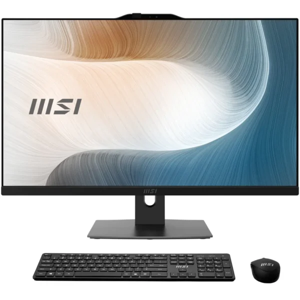 MSI Modern AM272P 1M-836DE Intel Core 5 120U 68.6 cm (27″) 1920 x 1080 pixels All-in-One PC 8 GB DDR5-SDRAM 512 GB SSD Windows 11 Pro Wi-Fi 6E (802.11ax) Black