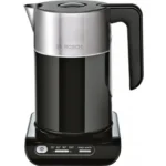 Bosch TWK 8613P electric kettle 1.5 L 2400 W Black, Stainless steel