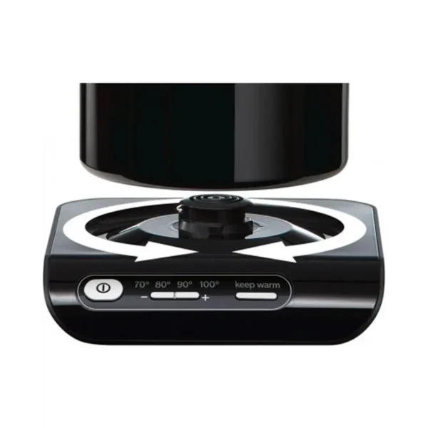 Bosch TWK 8613P electric kettle 1.5 L 2400 W Black, Stainless steel