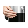Bosch TWK 8613P electric kettle 1.5 L 2400 W Black, Stainless steel