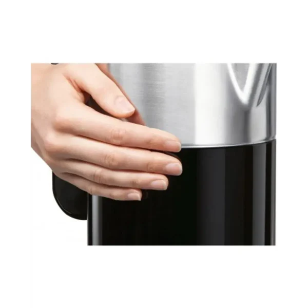 Bosch TWK 8613P electric kettle 1.5 L 2400 W Black, Stainless steel