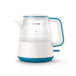 Philips Daily Collection HD9344/14 electric kettle 1 L 2000 W Blue, Translucent, White