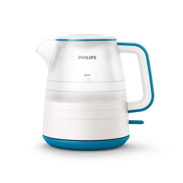 Philips Daily Collection HD9344/14 electric kettle 1 L 2000 W Blue, Translucent, White