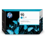 HP 90 3-pack 400-ml Cyan DesignJet Ink Cartridges print head