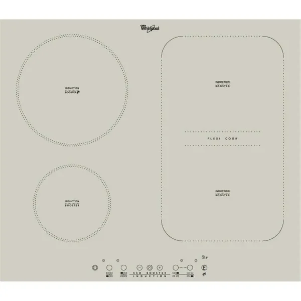 Whirlpool ACM 808/BA/S Grey Built-in 60 cm Zone induction hob 4 zone(s)