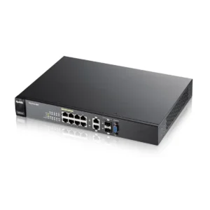 Zyxel GS2210-8HP network switch Managed L2 Gigabit Ethernet (10/100/1000) Black