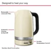KitchenAid 5KEK1701BAC electric kettle 1.7 L 2400 W Almond