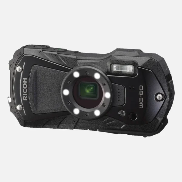 Ricoh WG-80 1/2.3″ Compact camera 16 MP CMOS 4608 x 3456 pixels Black